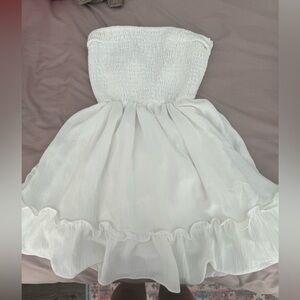 Beginning boutique white romper